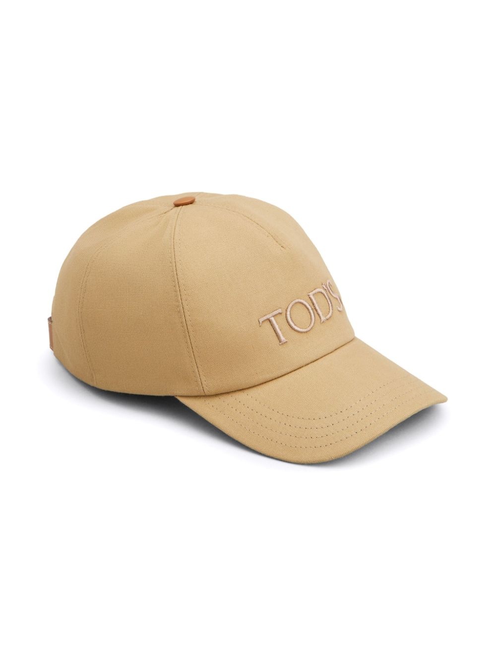 logo-embroidered cotton baseball cap - 3