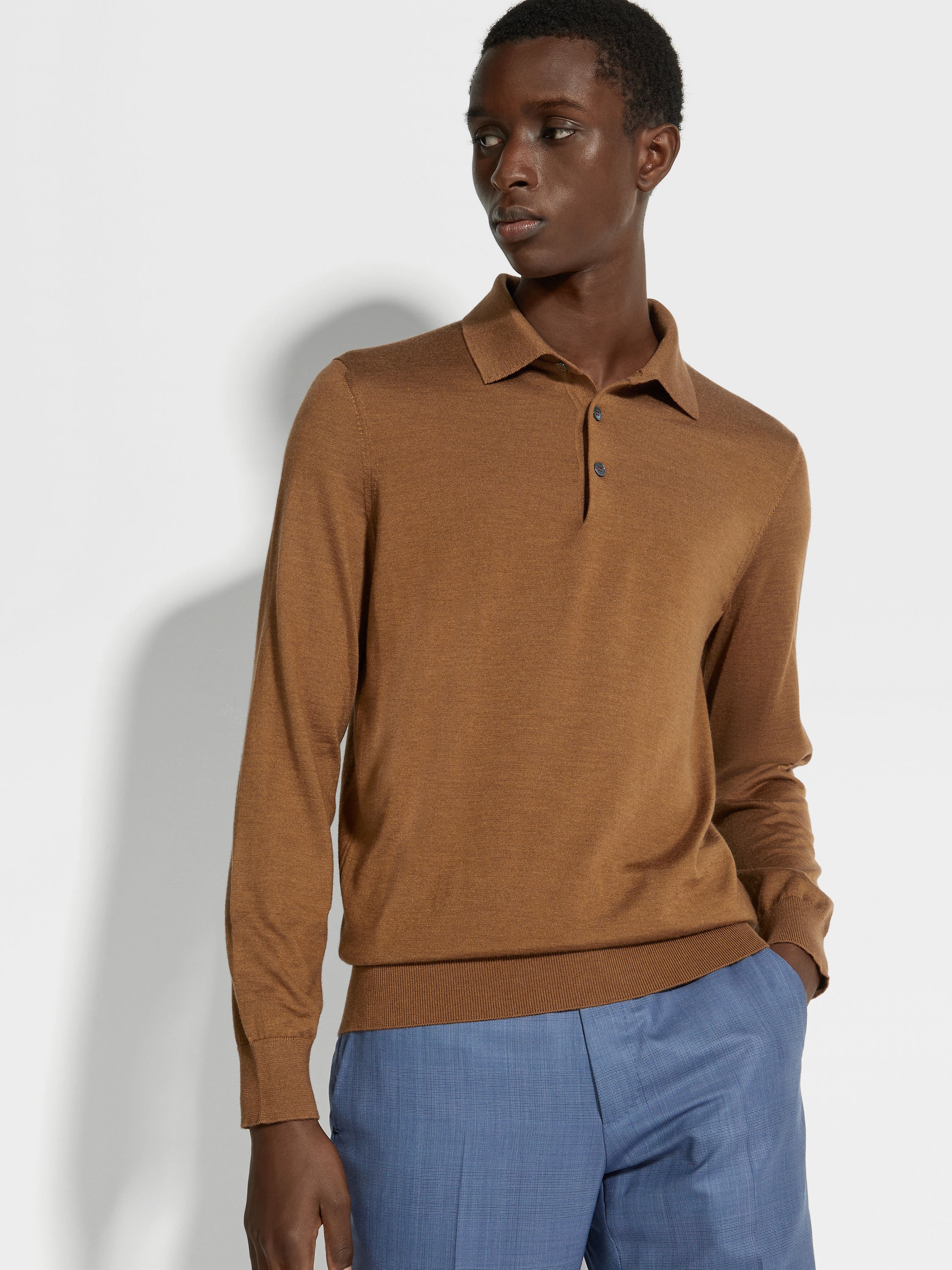 DARK FOLIAGE CASHSETA POLO SHIRT - 3