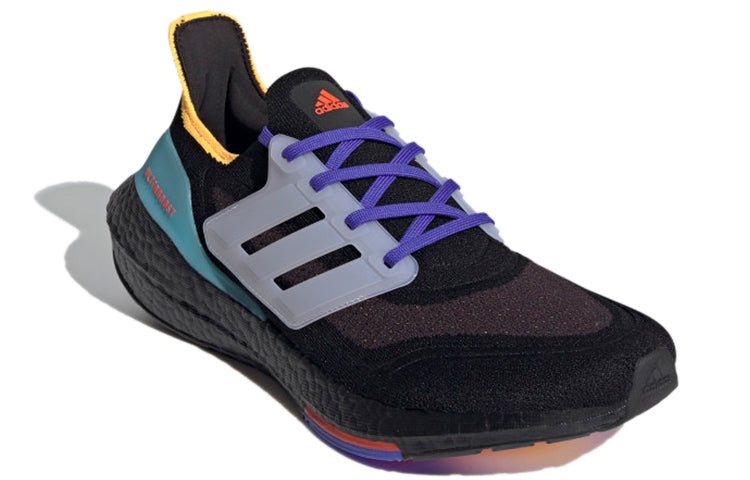 adidas UltraBoost 21 'Black Pulse Aqua' S23870 - 3