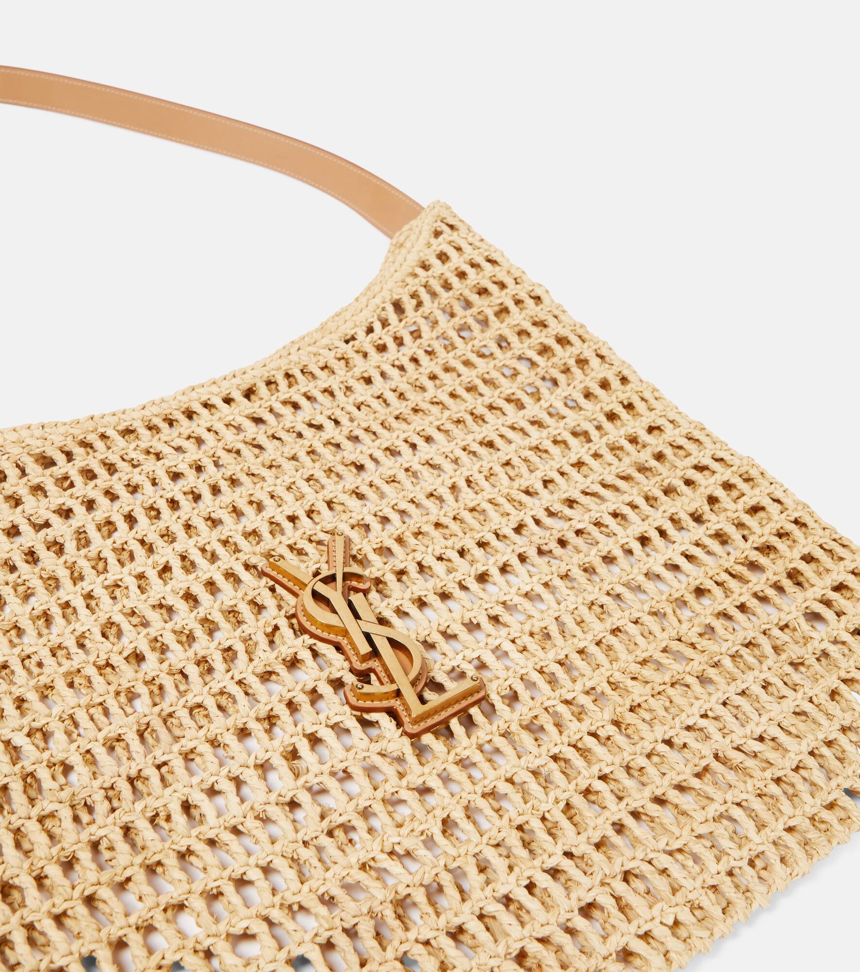 Oxalis crochet raffia shoulder bag - 6