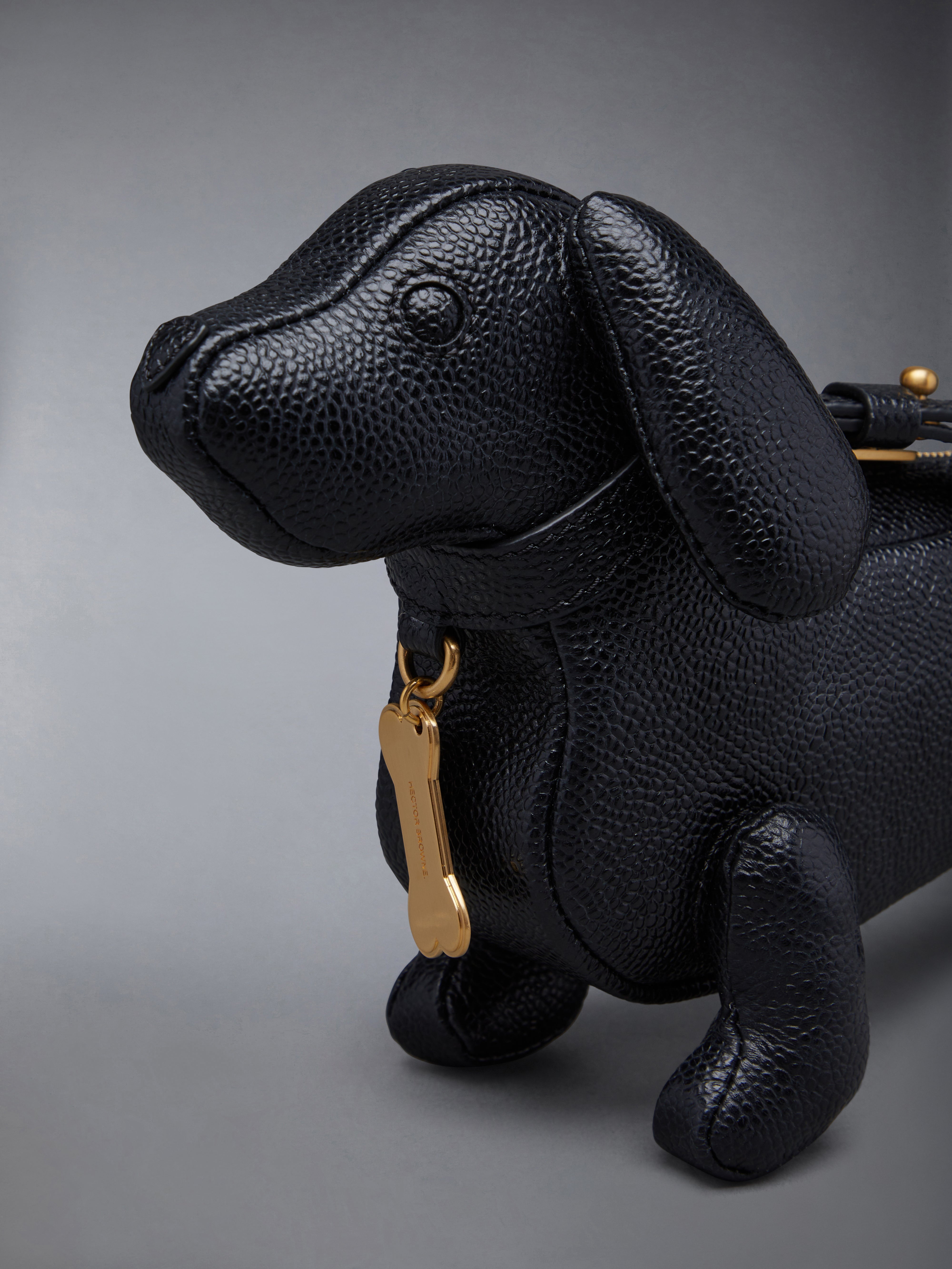 MINI HECTOR CROSSBODY BAG IN PEBBLE GRAIN - 6