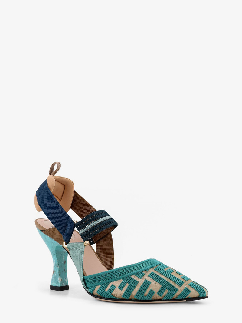 FENDI Colibrì Ff Fabric Décolleté outlook