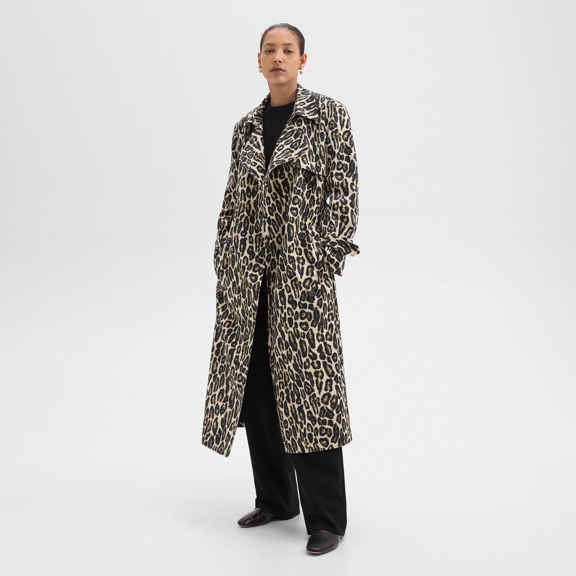 Zimmermann Illustration leopard-print wool and silk-blend