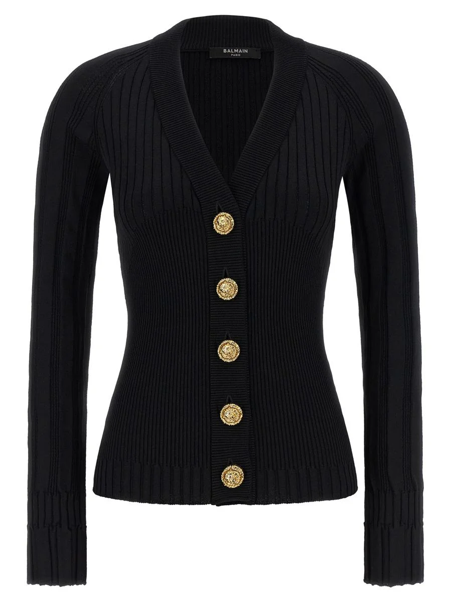 Balmain Button Cardigan - 1
