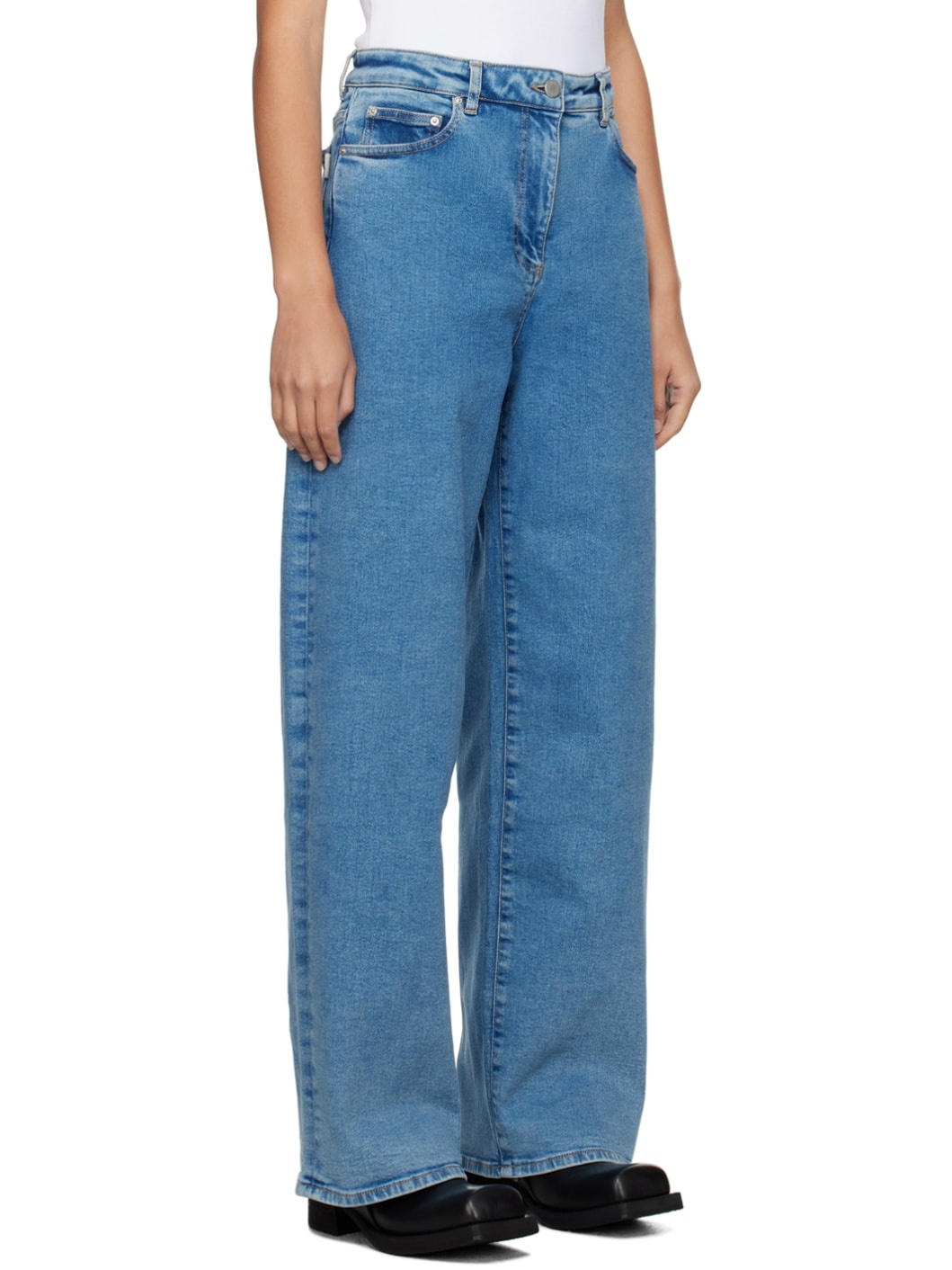 Blue Cocoon Jeans - 2