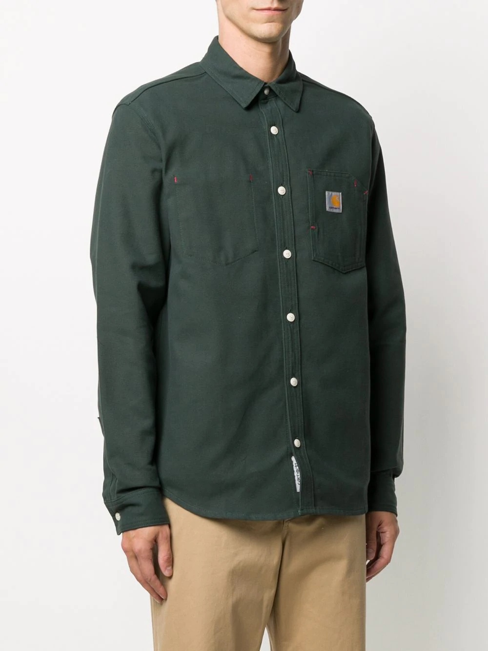 Tony logo patch shirt - 3