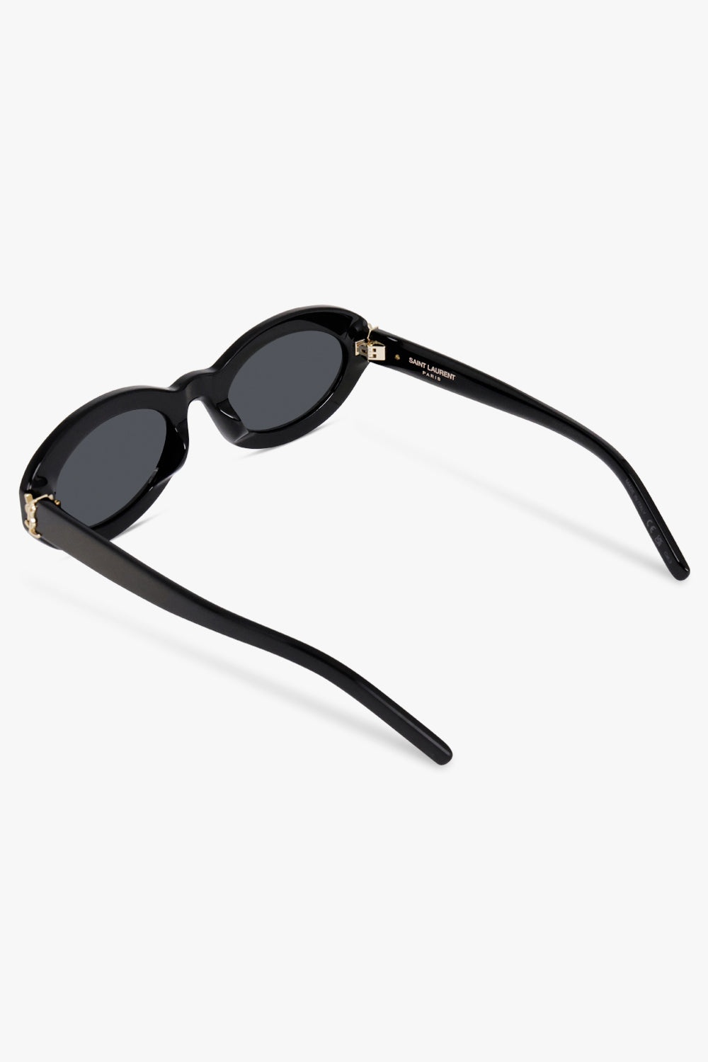 SL M136 MONOGRAMME ACETATE SUNGLASSES | BLACK + LIGHT GOLD/BLACK - 3