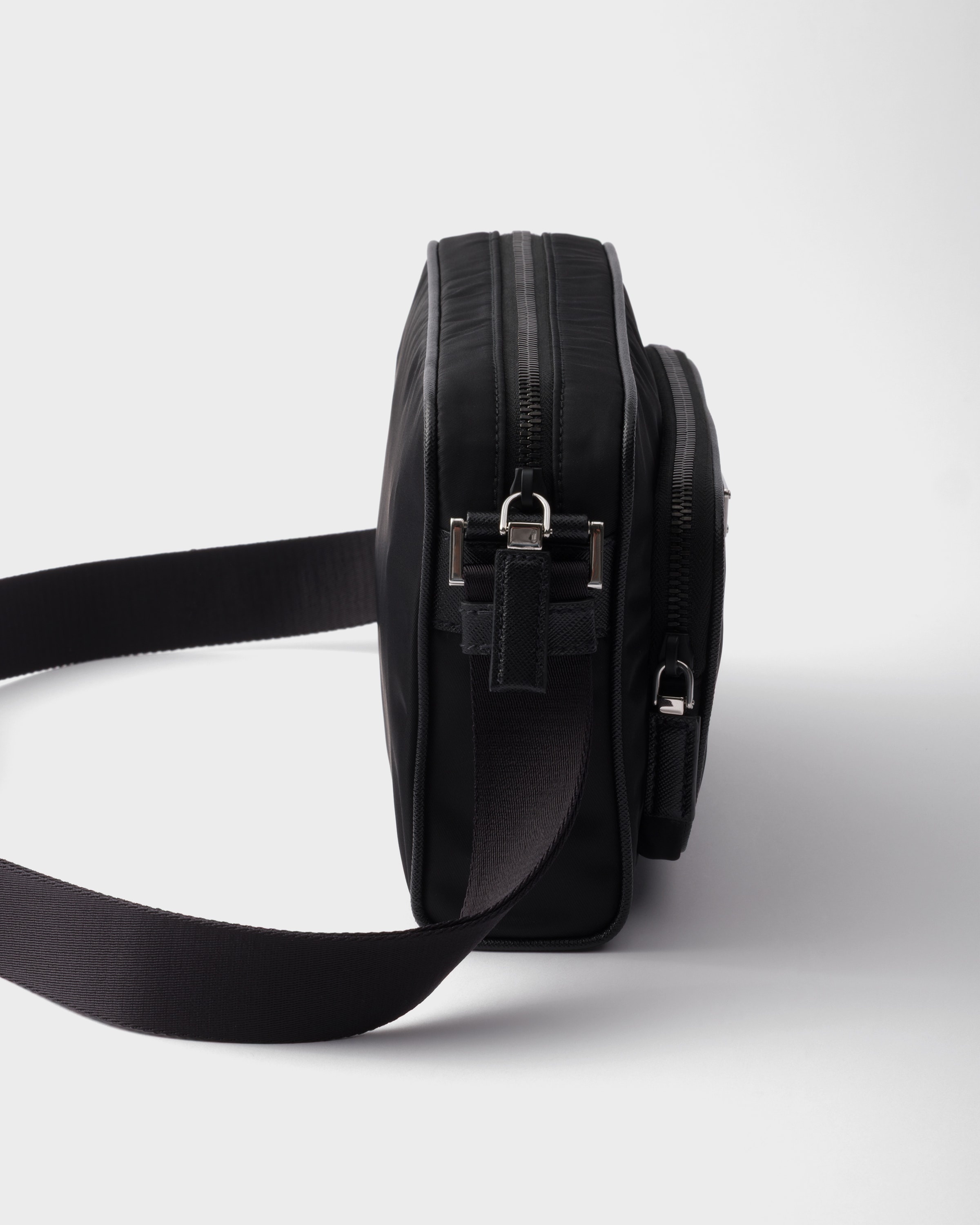 Small Re-Nylon and Saffiano leather shoulder bag - 6