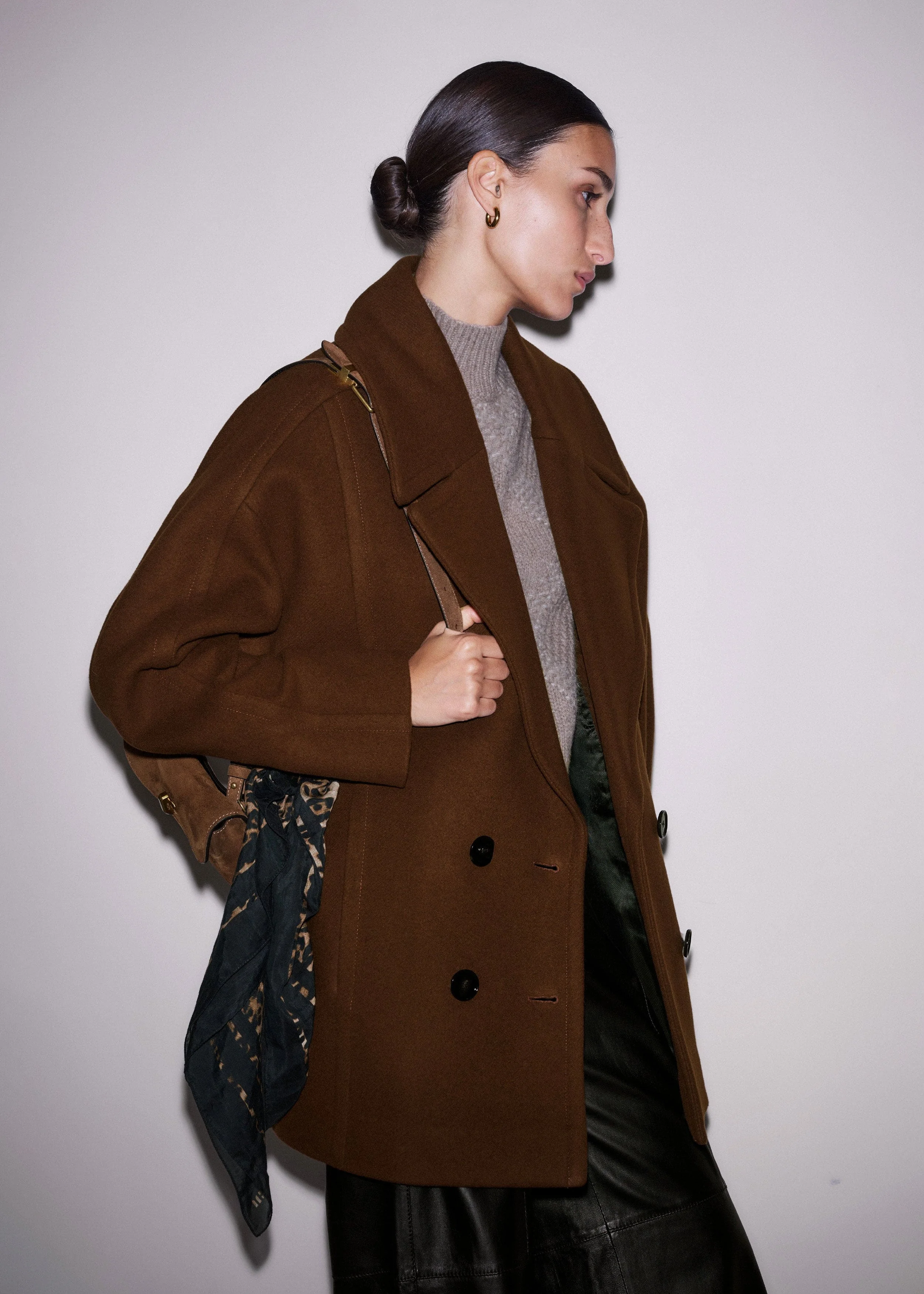 Cocoon Car Coat - 1