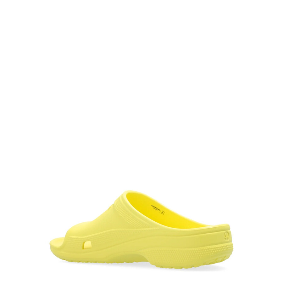 Balenciaga Pool Crocs Slides In Citrus - 4