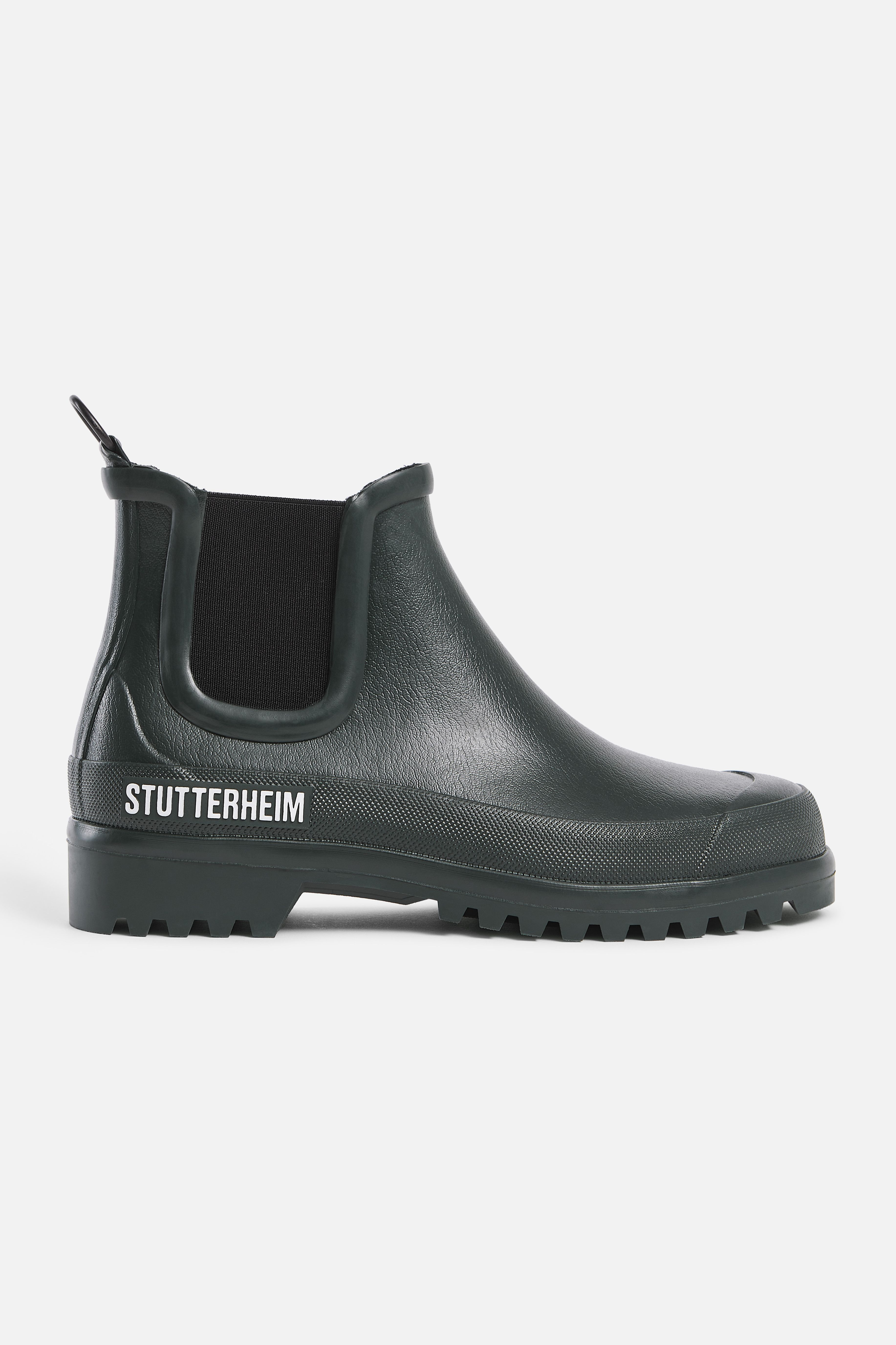 Dark Green Waterproof Chelsea Rainwalker Boots - 1