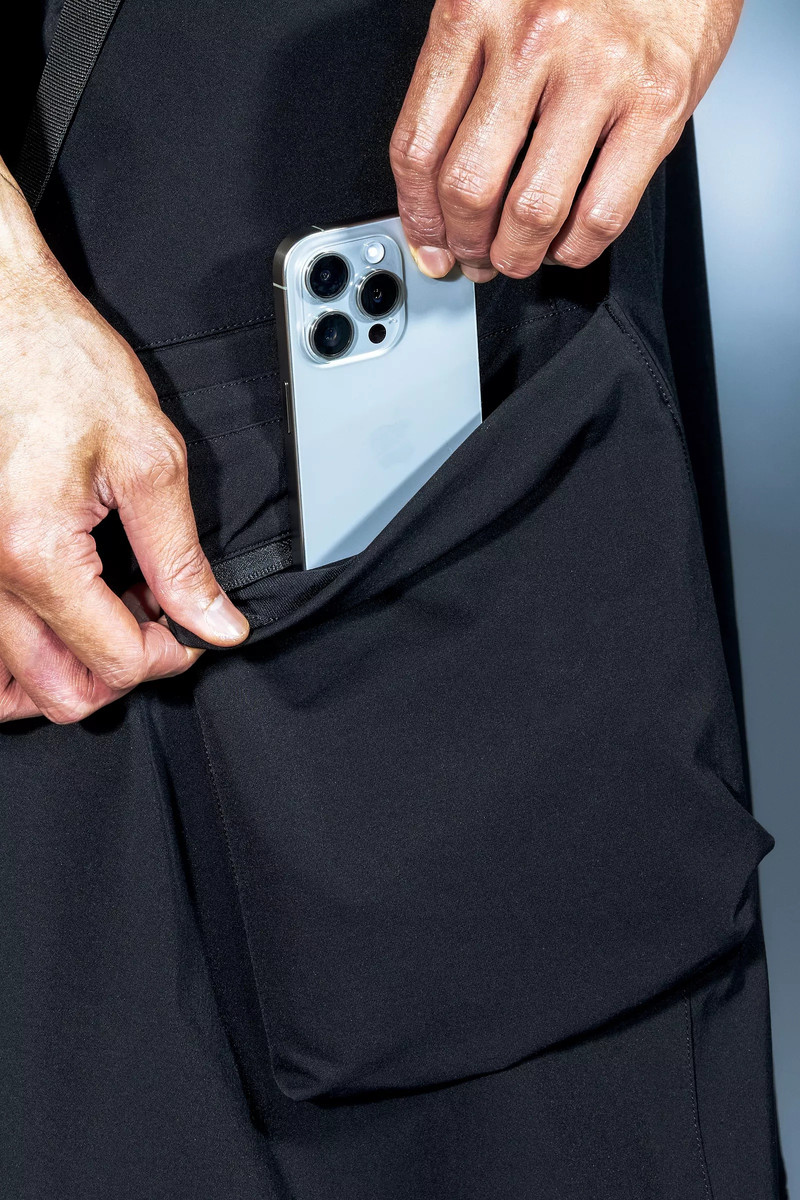 ACRONYM SK30-DS Convert Cargo Skirt BLACK | REVERSIBLE