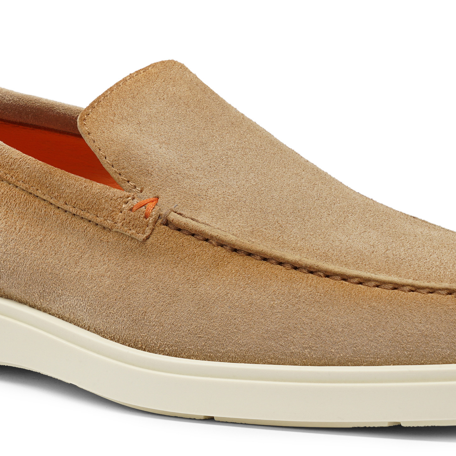 Men’s beige suede loafer - 6