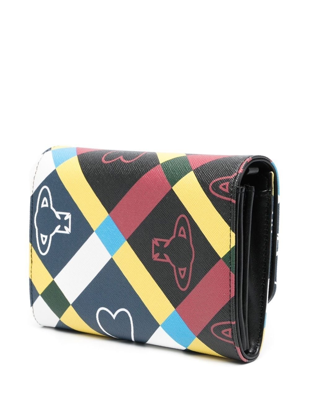 Orb and Heart Check crossbody bag - 3