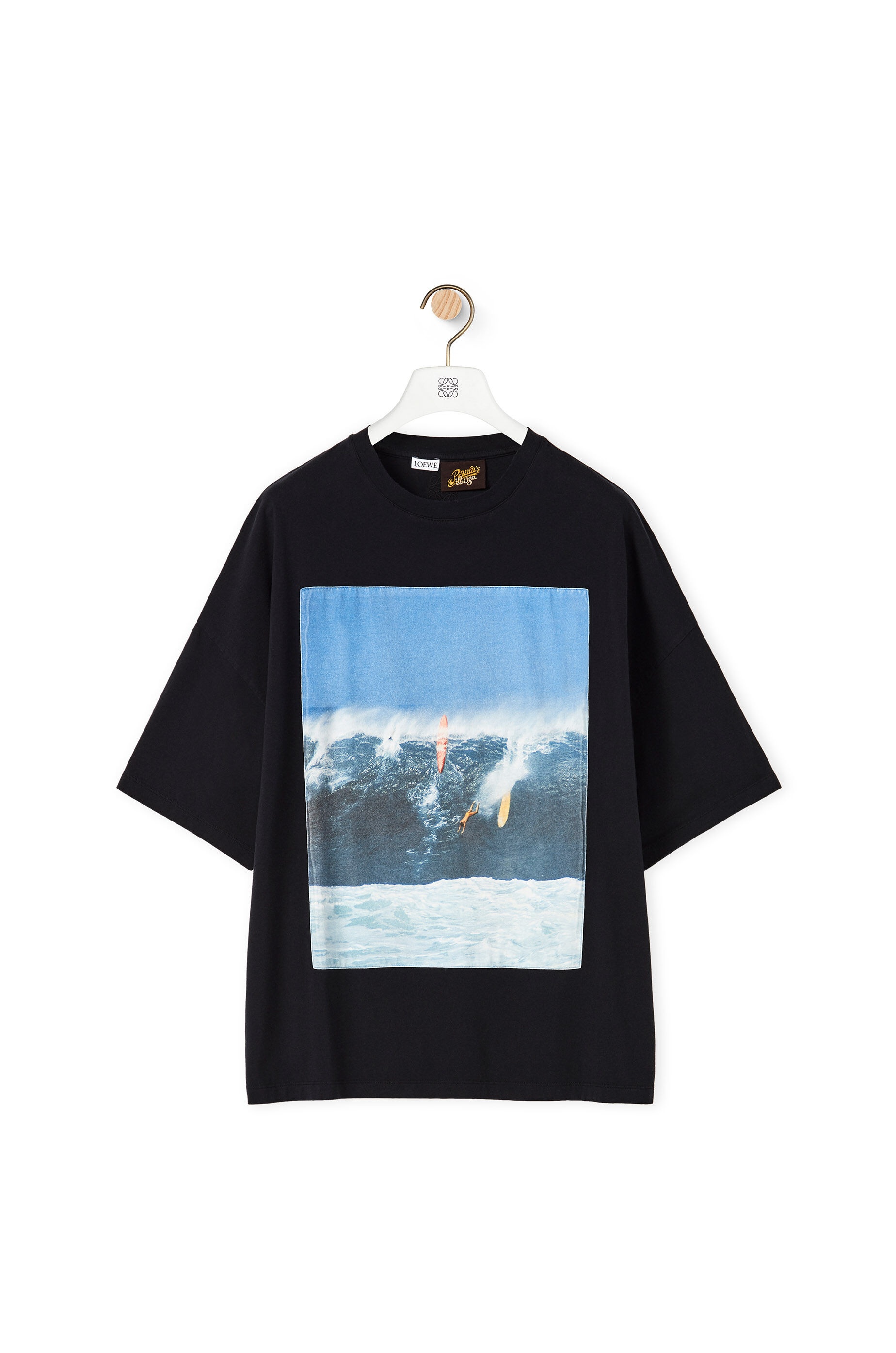 Surf print T-shirt in cotton - 1