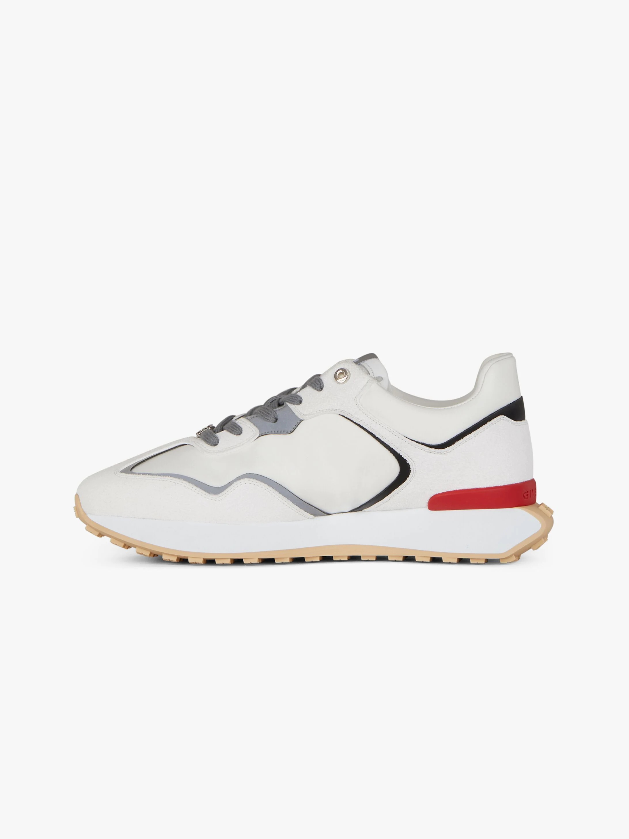 GIV RUNNER SNEAKERS IN SUEDE, LEATHER AND NYLON - 3
