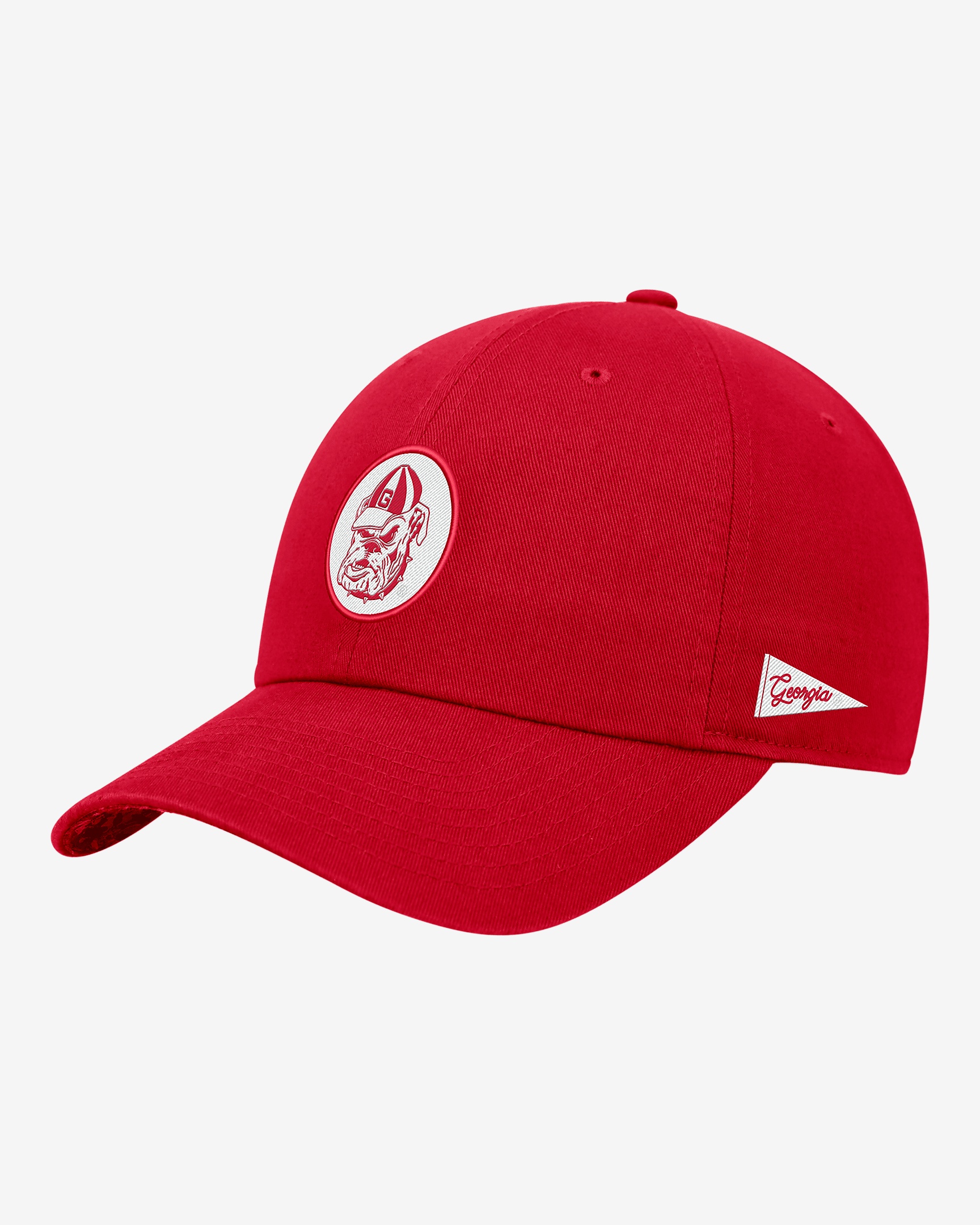Georgia Logo Nike Unisex College Adjustable Cap - 1