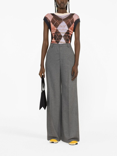 REDValentino wide-leg trousers outlook