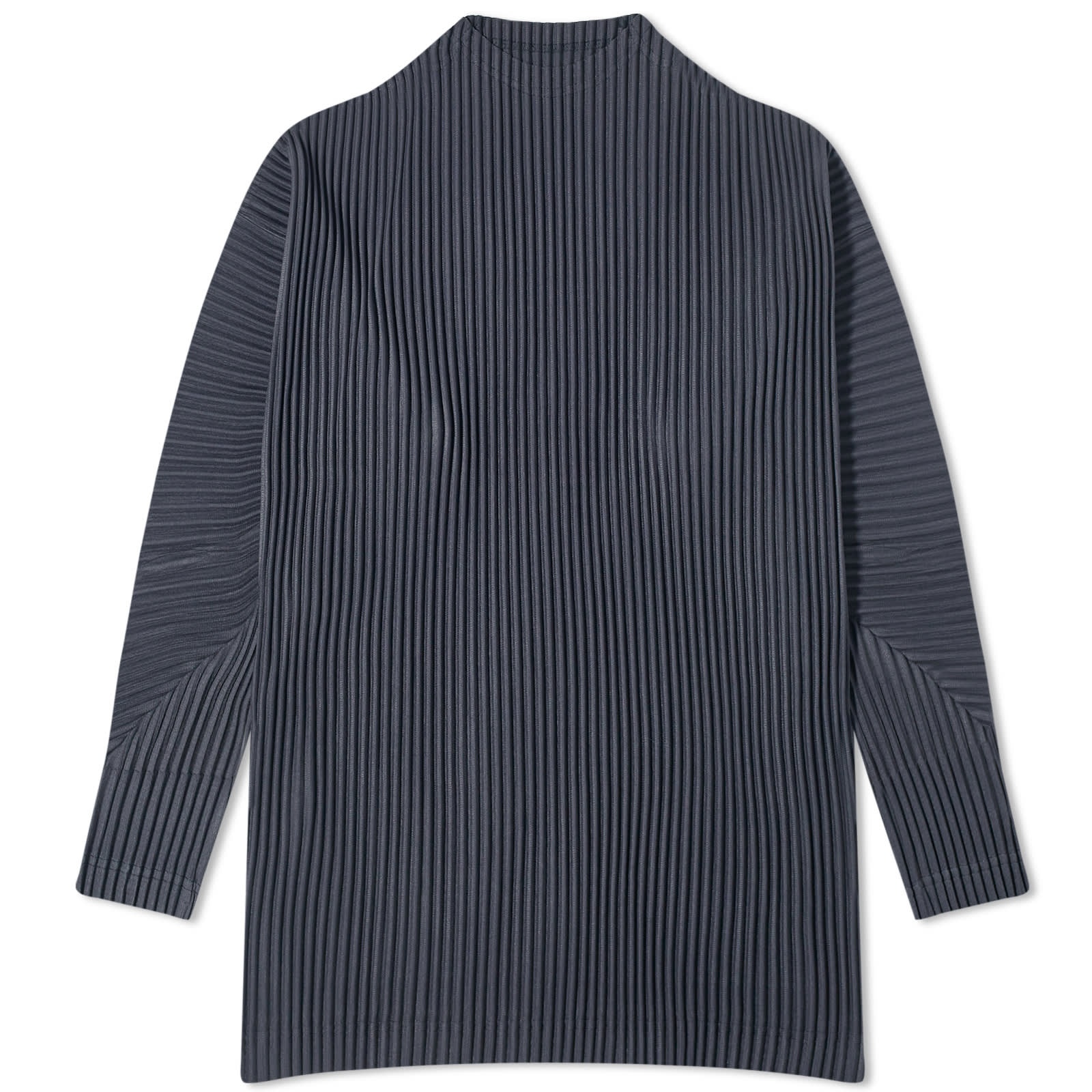 Homme Plissé Issey Miyake Pleated Long Sleeve T-Shirt - 1