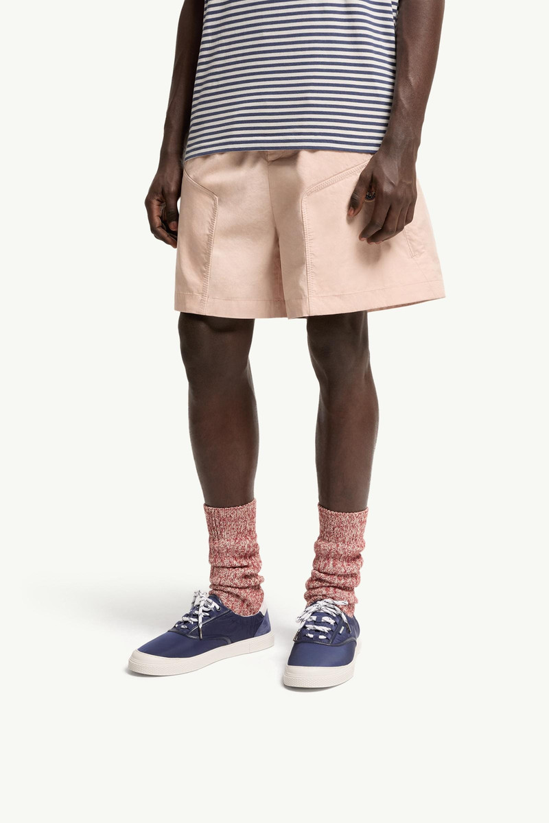 Moncler Vera Leisure Nylon Sneakers outlook
