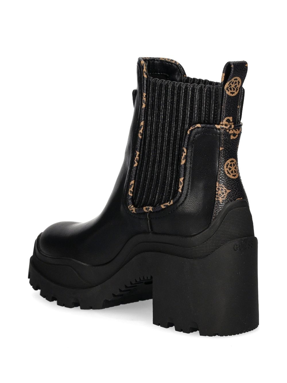logo-print boots - 3