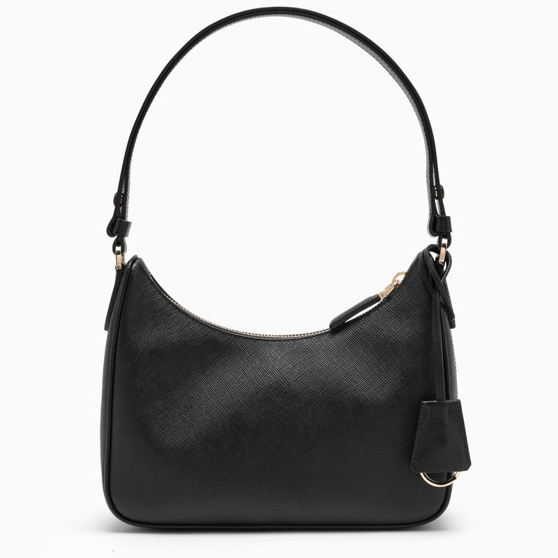 Prada Re-Edition Black Mini Bag In Saffiano Women - 3