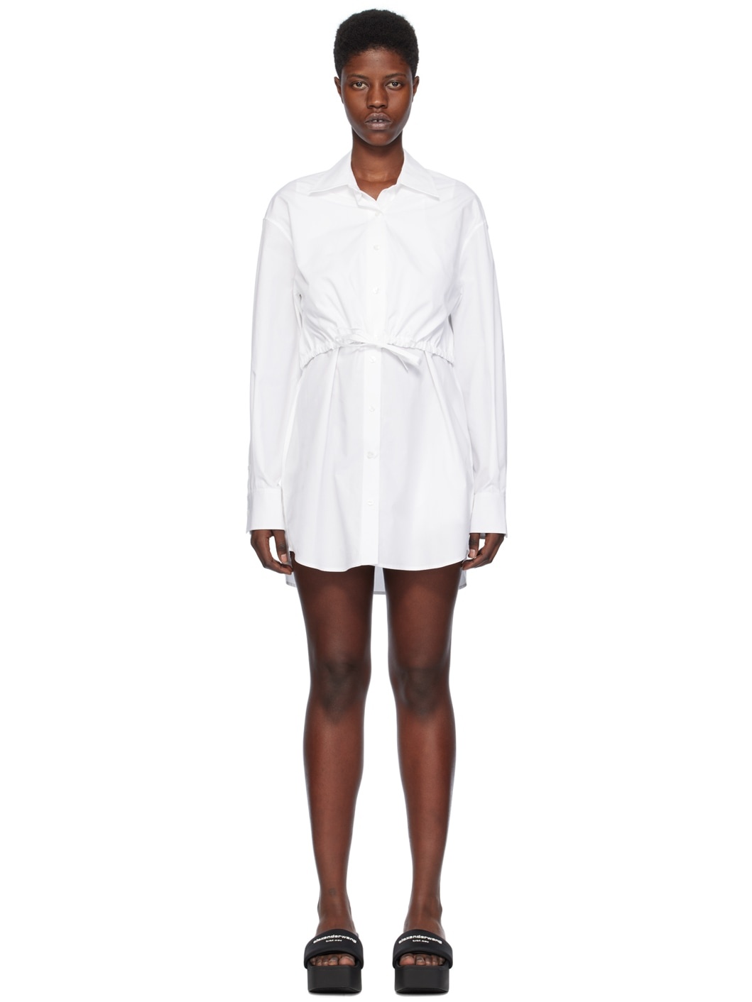 White Layered Dress - 1