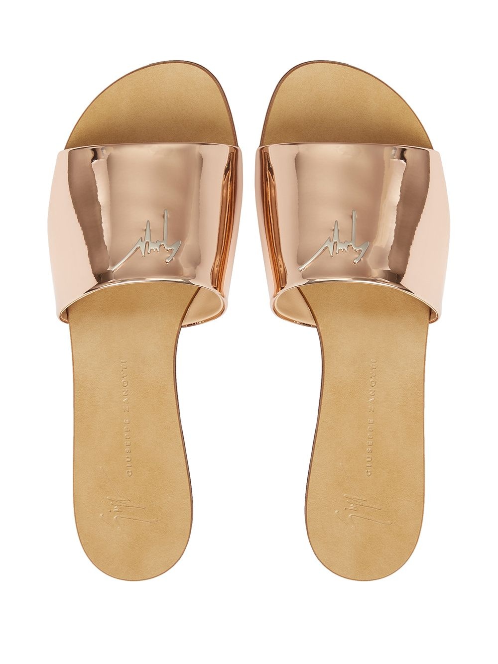 Shirley metallic sandals - 4