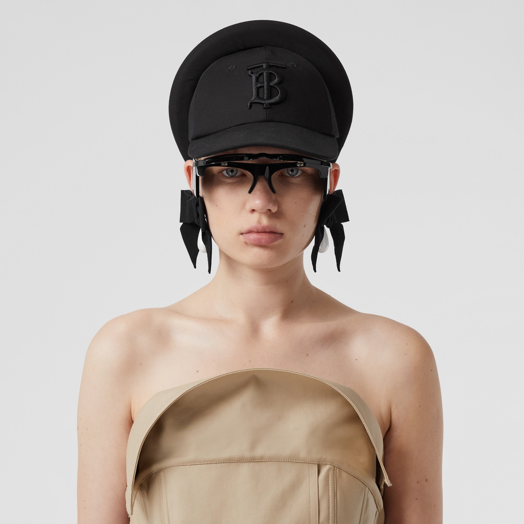 Cotton Gabardine Belted Trench Gown - 3