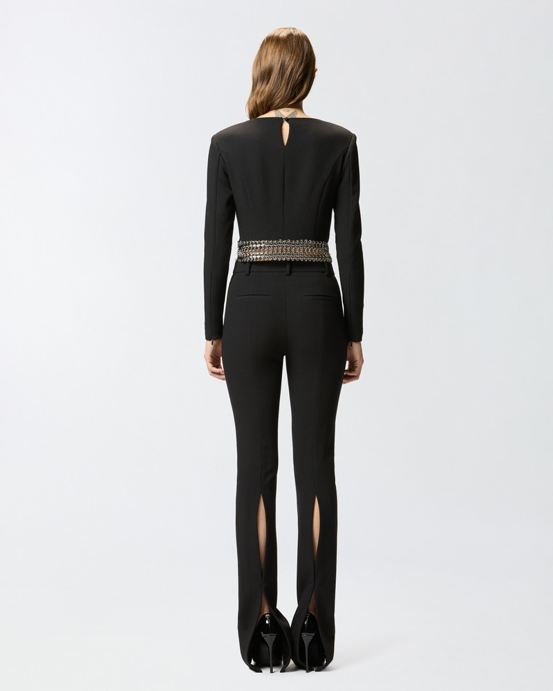 LONG-SLEEVED TOP WITH METAL EMBELLISHMENTS 4
