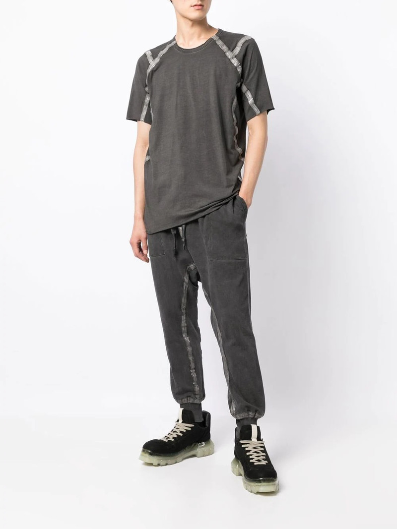 Isaac Sellam tape-embellished short-sleeve T-shirt outlook