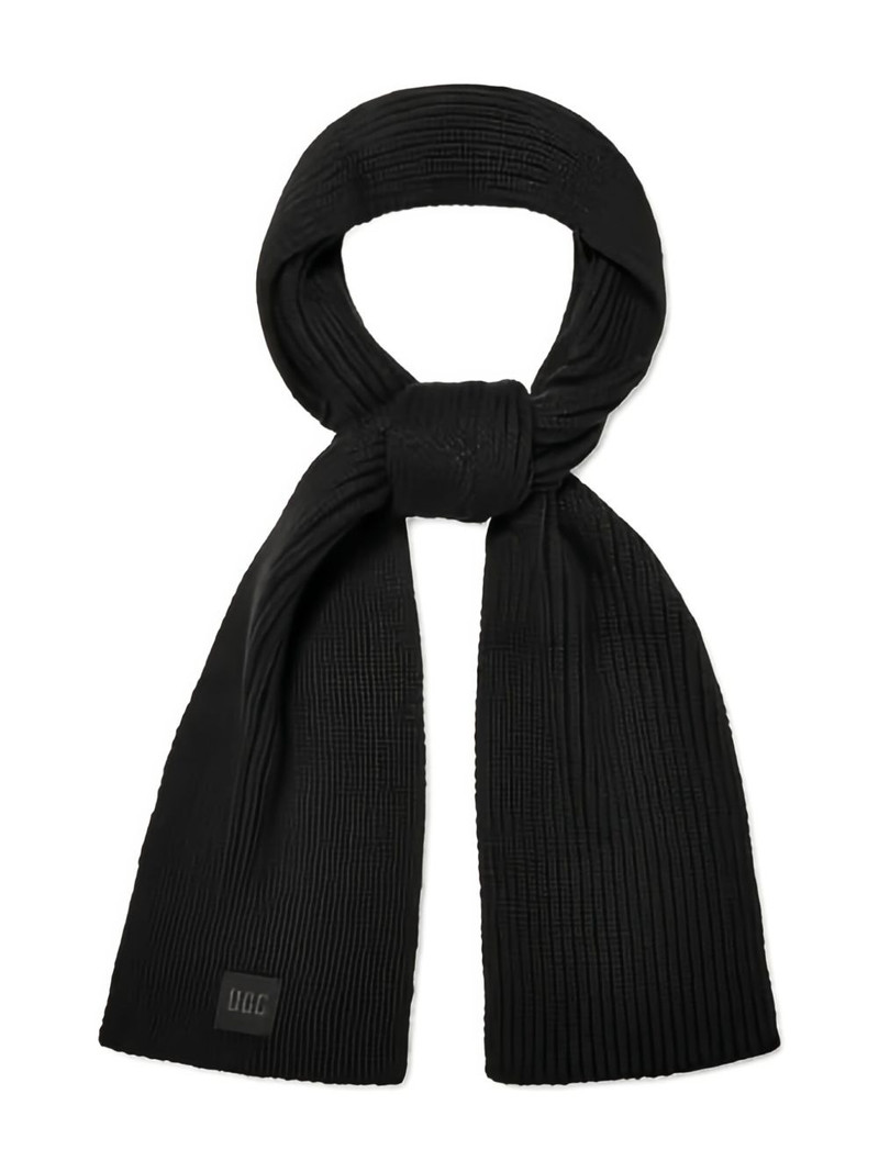 UGG ribbed knit scarf outlook