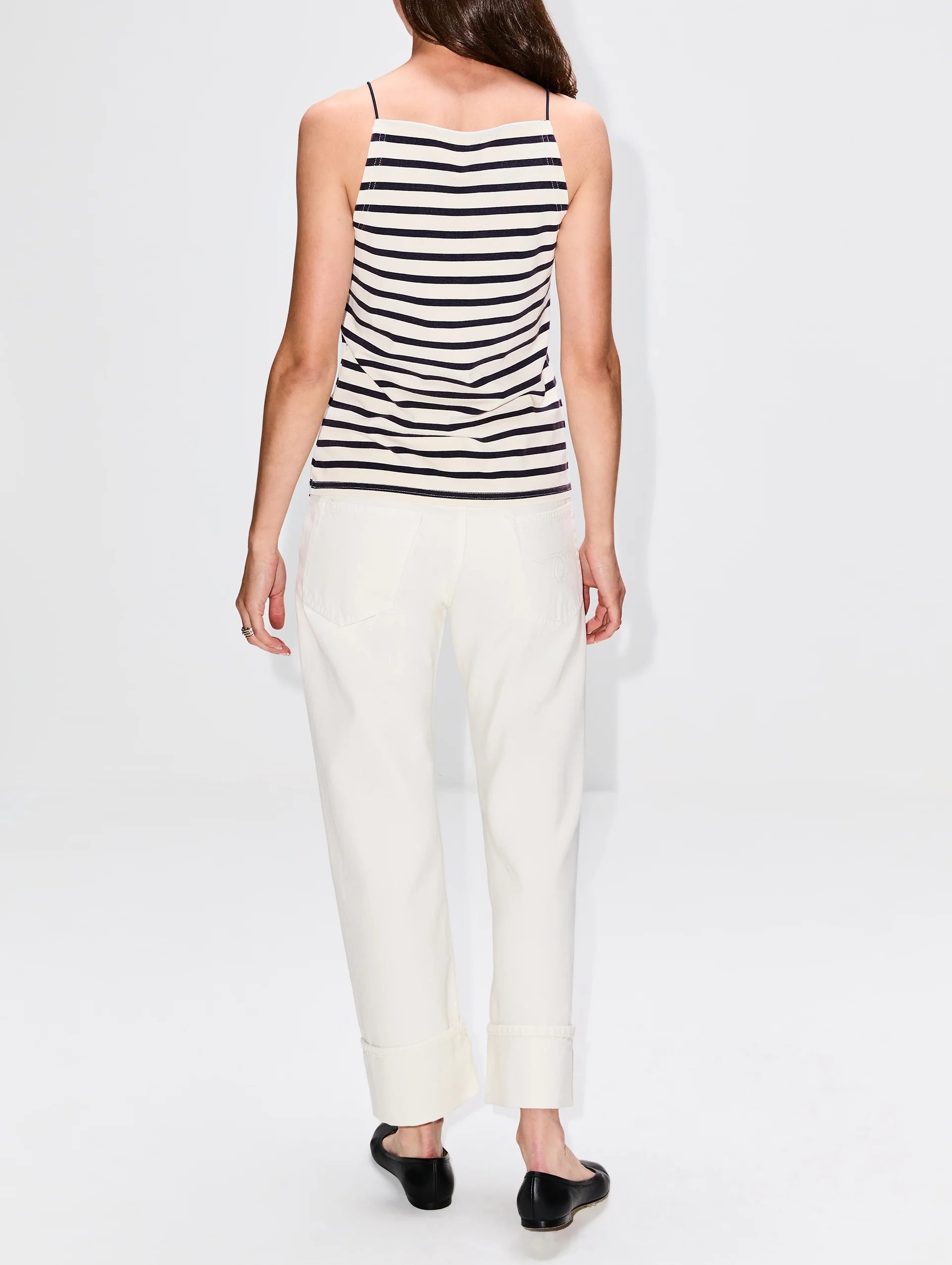 Halter Stripe Tee - 2