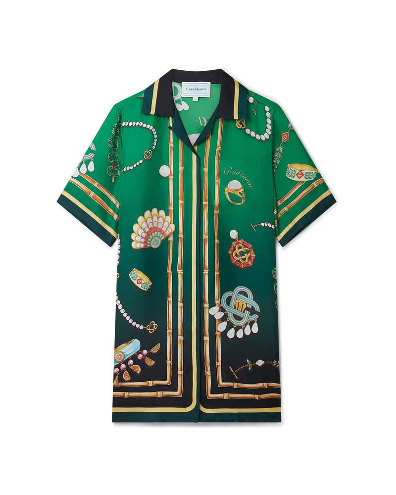 La Boite A Bijoux Silk Dress | Casablanca Paris 1