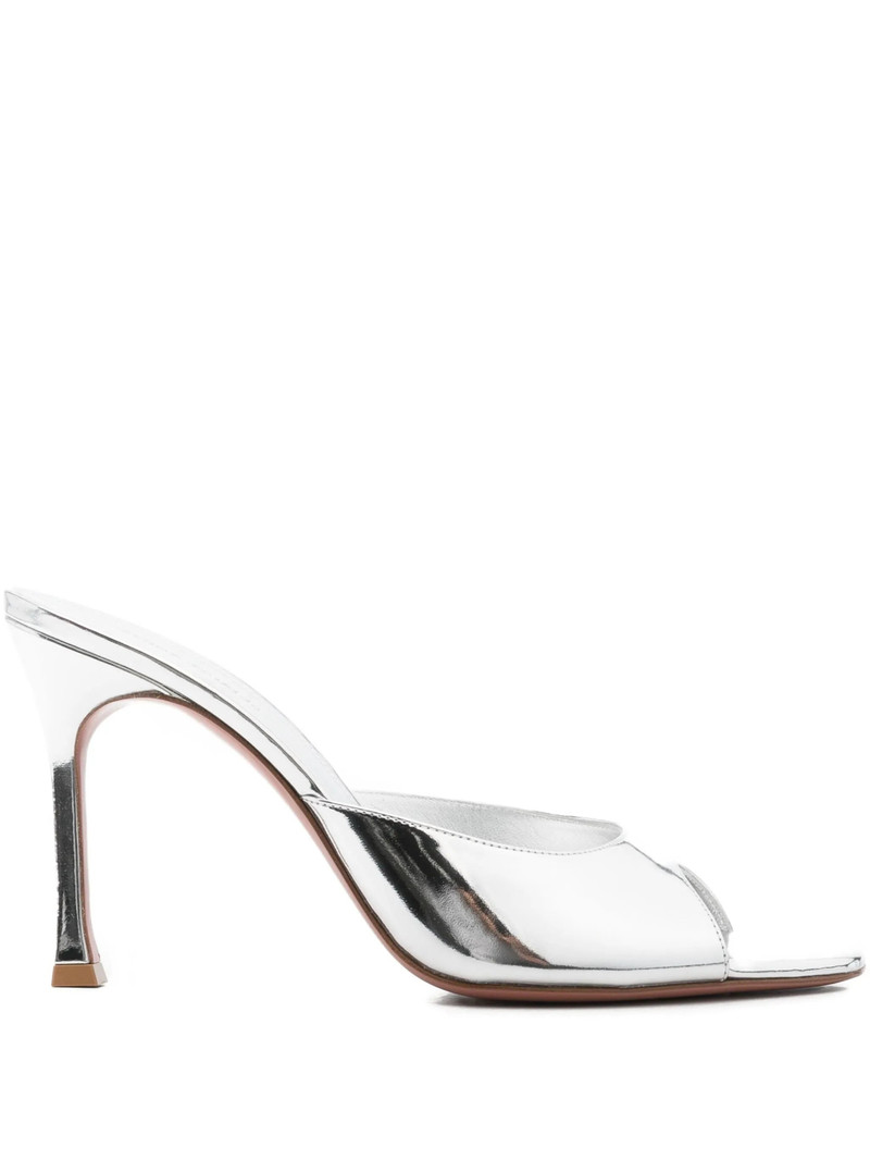 Amina Muaddi 95mm Alexa Slipper Mules 1