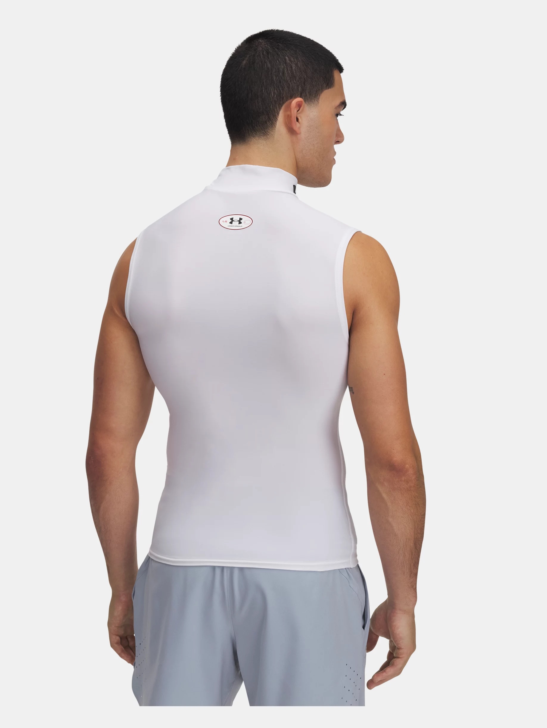 Men's HeatGear® OG Sleeveless Mock - 2