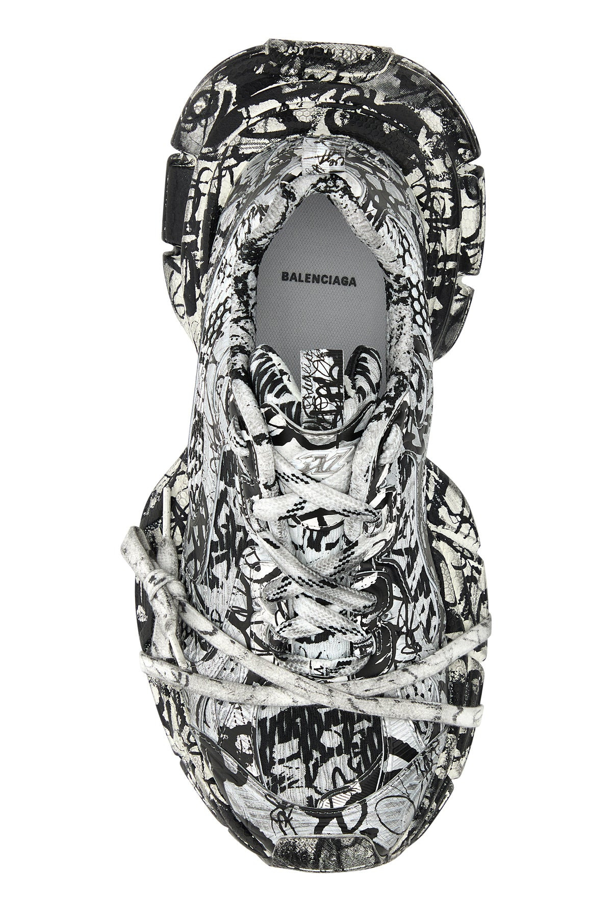 Printed mesh and rubber 3XL sneakers - 4