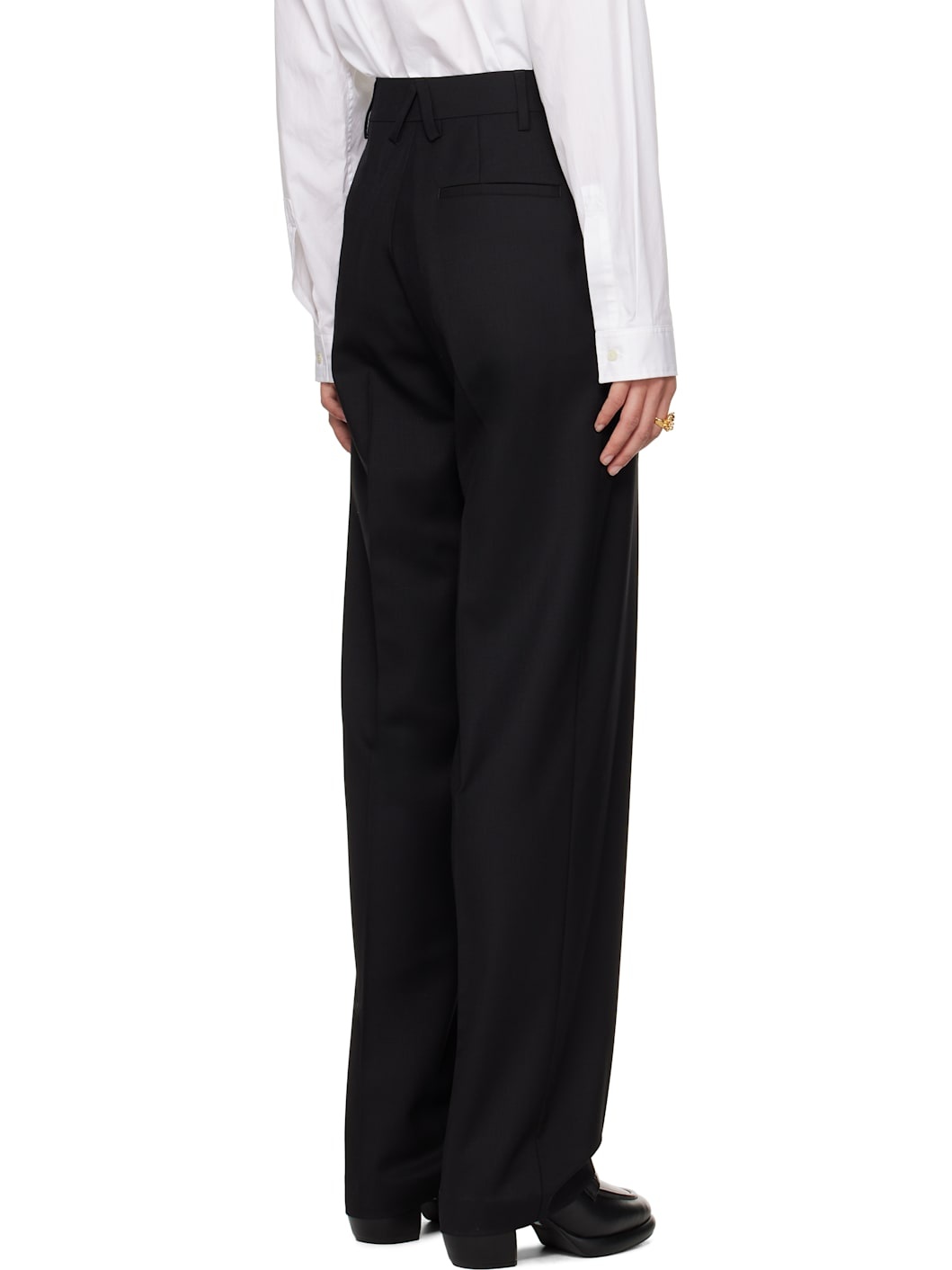 Black Tailoring Trousers - 3