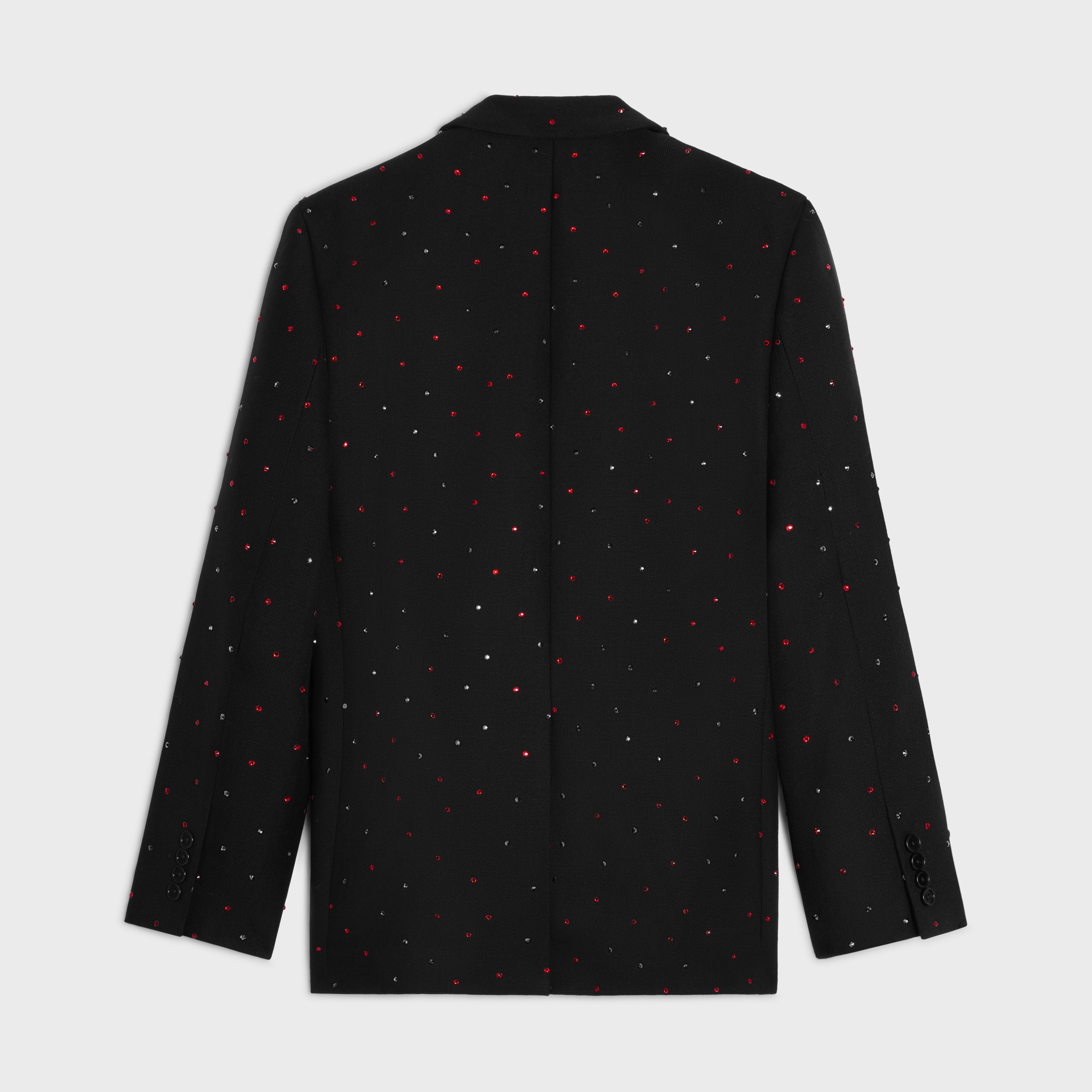 classic jacket in rhinestone mohair - 2