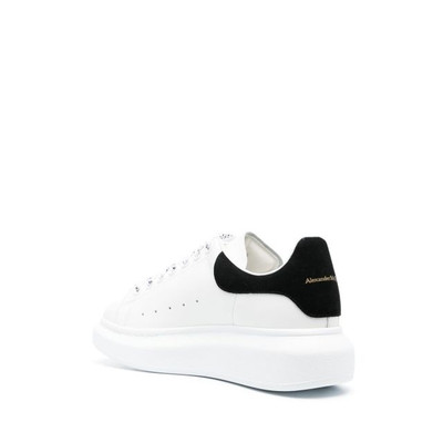 Alexander McQueen White oversized chunky sneakers with black detailing outlook