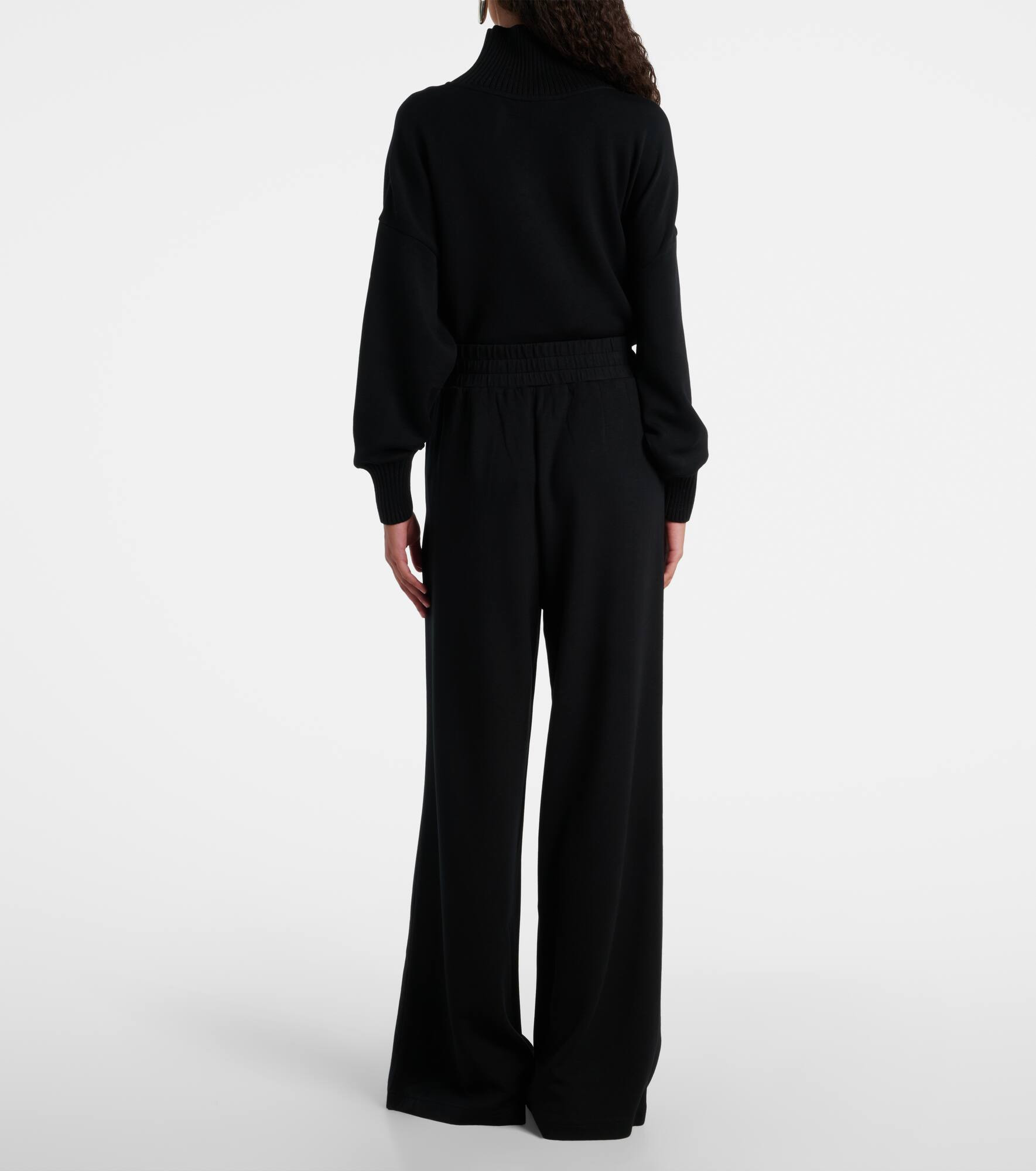 Extra jersey wide-leg pants - 3