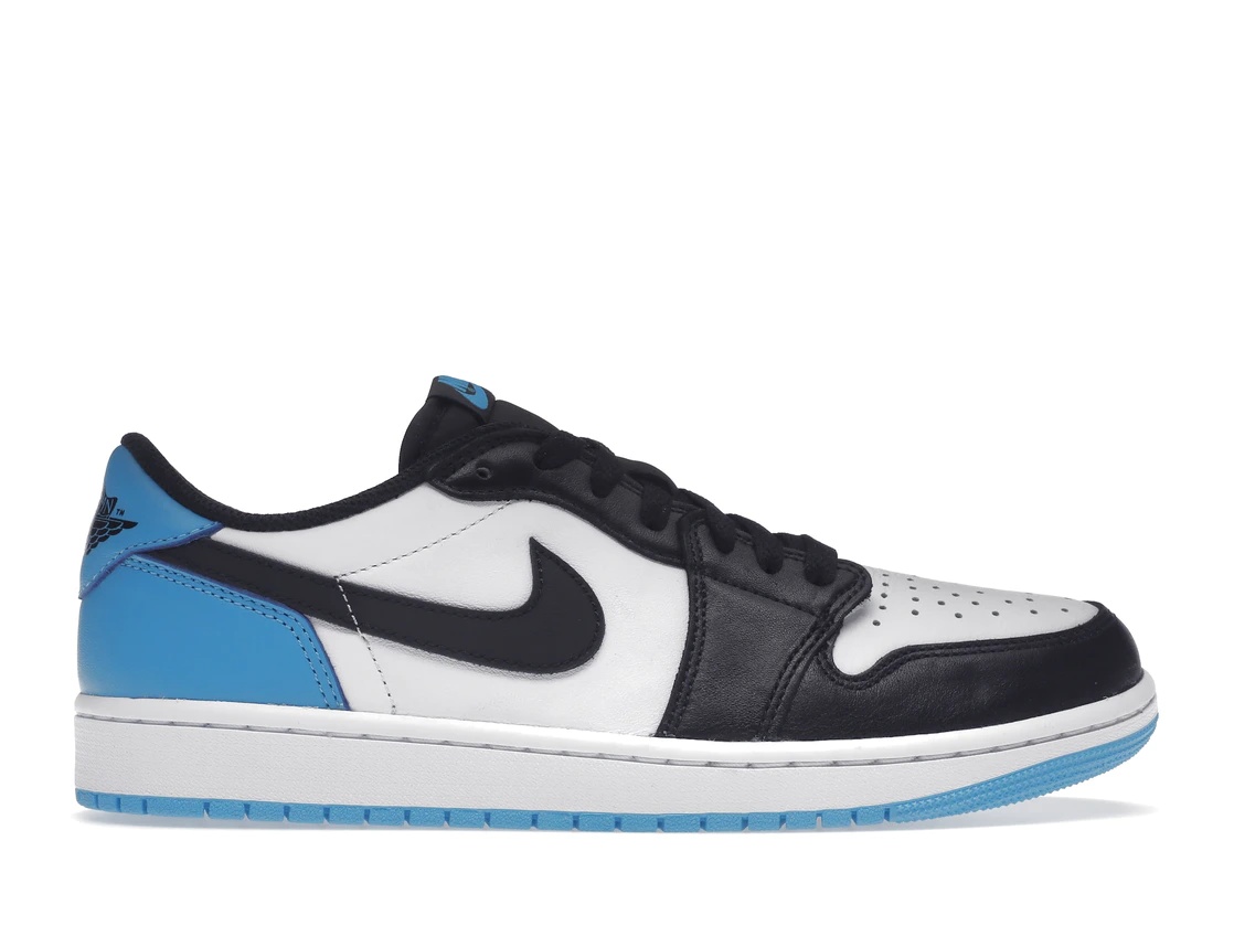 Jordan 1 Retro Low OG Black Dark Powder Blue - 1