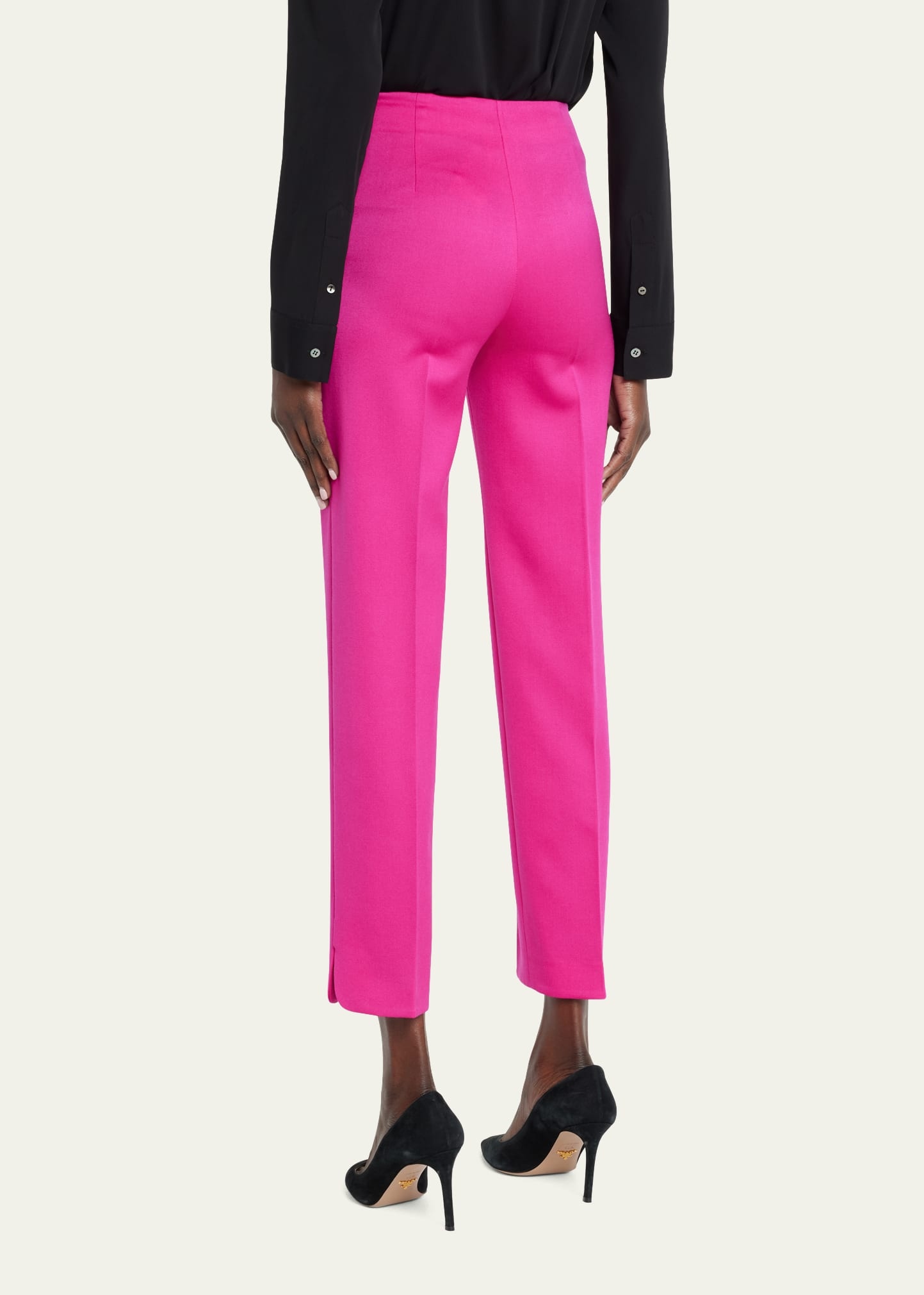 Wool Tuxedo Pants - 3