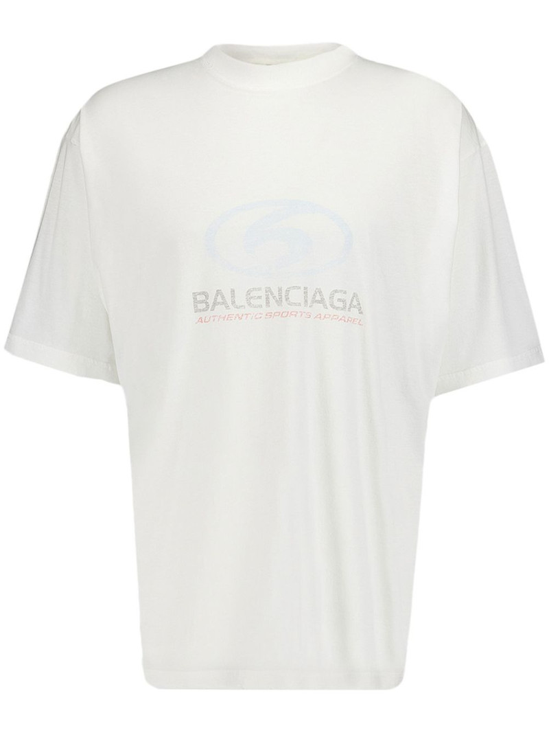 Surfer logo-print cotton T-shirt 1