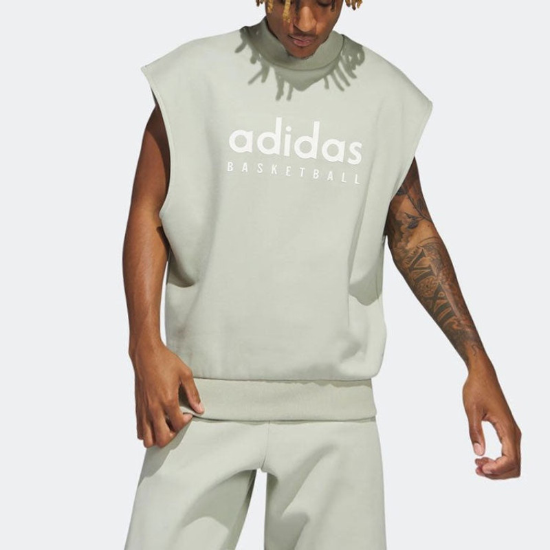 adidas adidas Basketball Sleeveless Sweatshirt IA3415 outlook