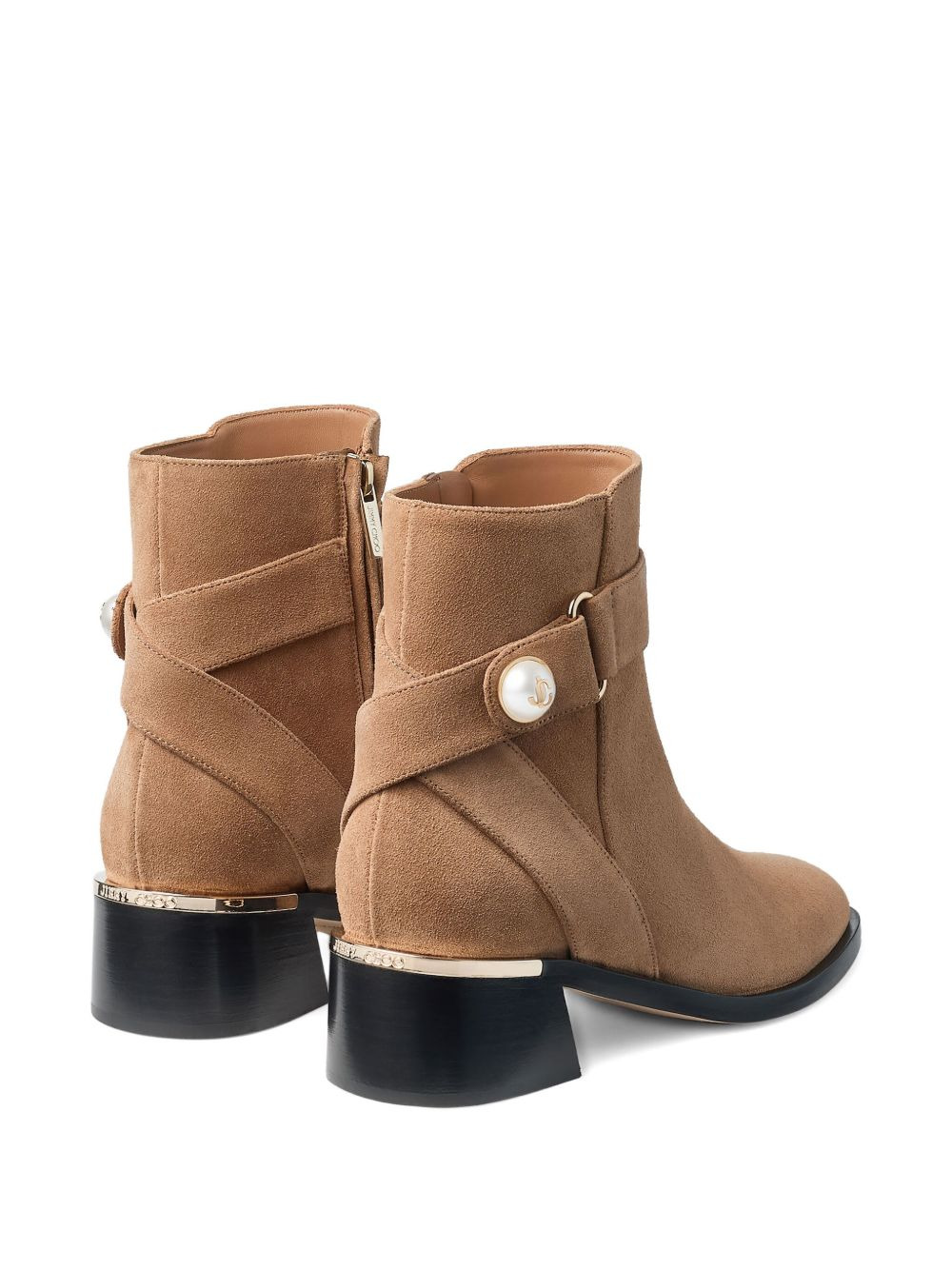 50mm Noor embellished buckle boots - 3