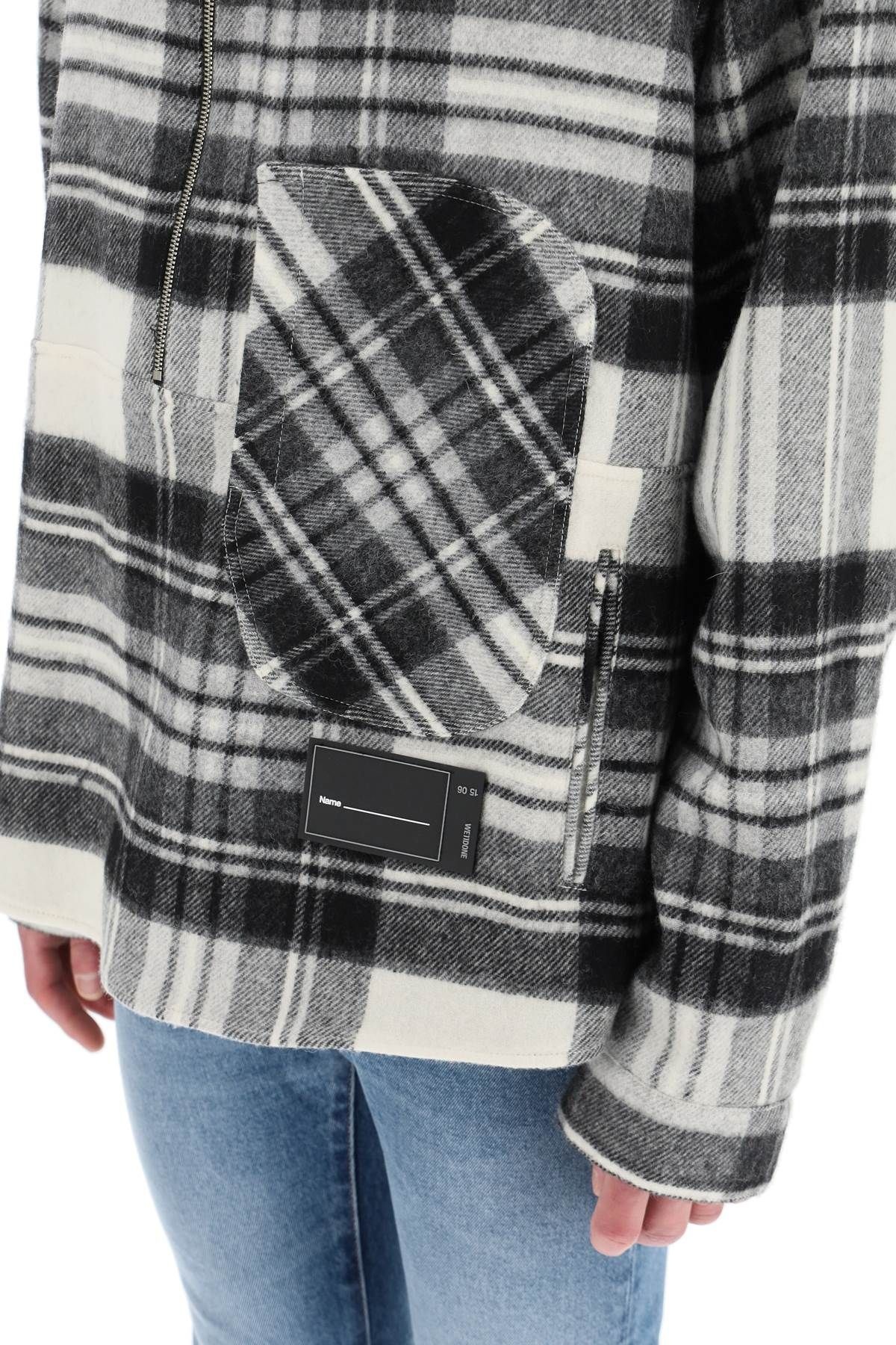 TARTAN WOOL ANORAK - 5