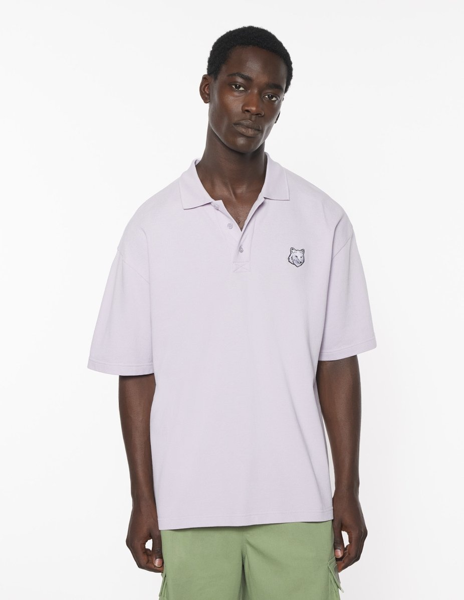 BOLD FOX HEAD PATCH OVERSIZE POLO - 3