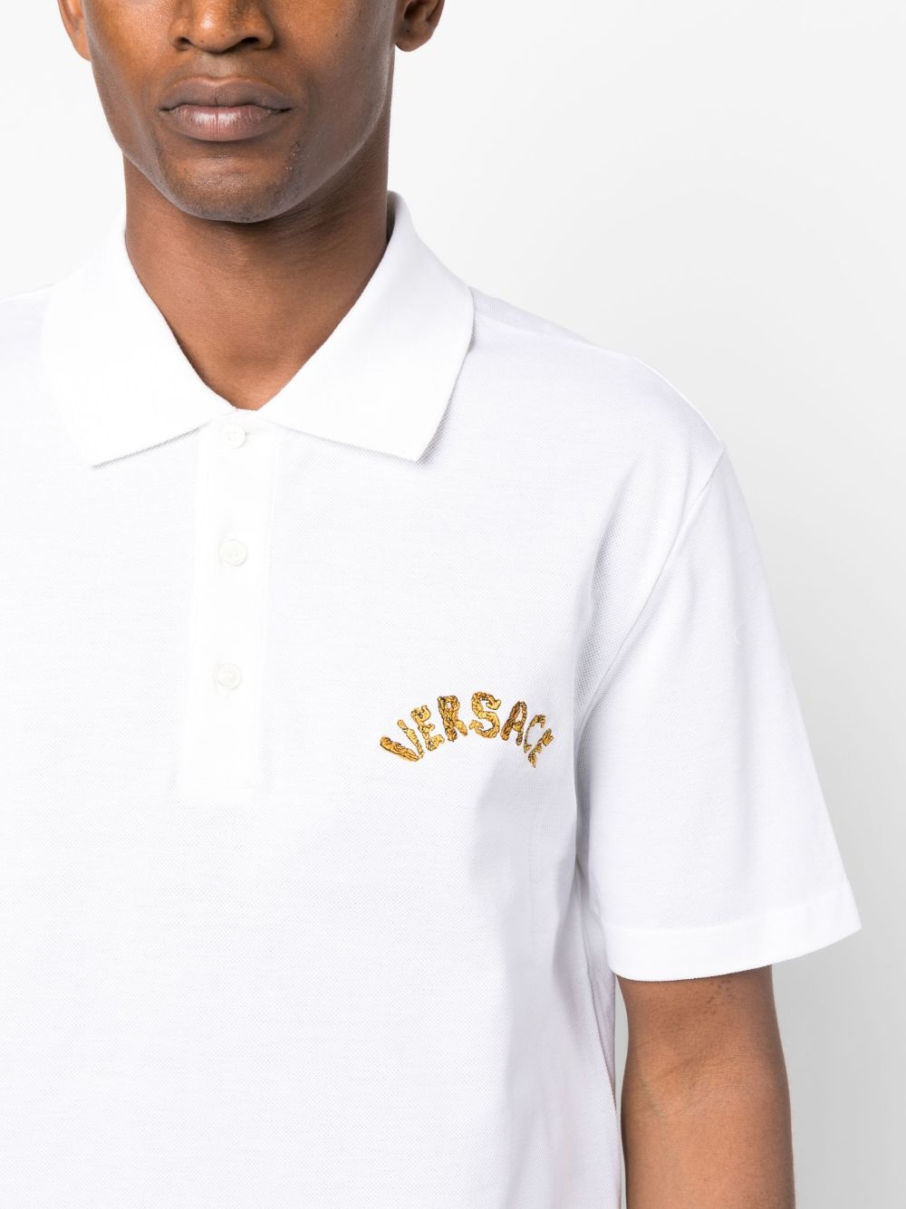 Seashell Baroque-logo polo shirt - 5