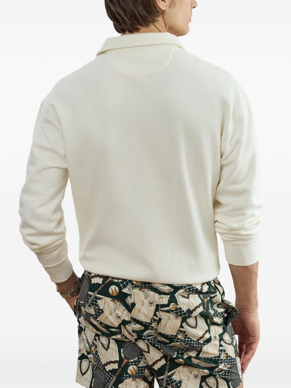 long-sleeve polo shirt - 4